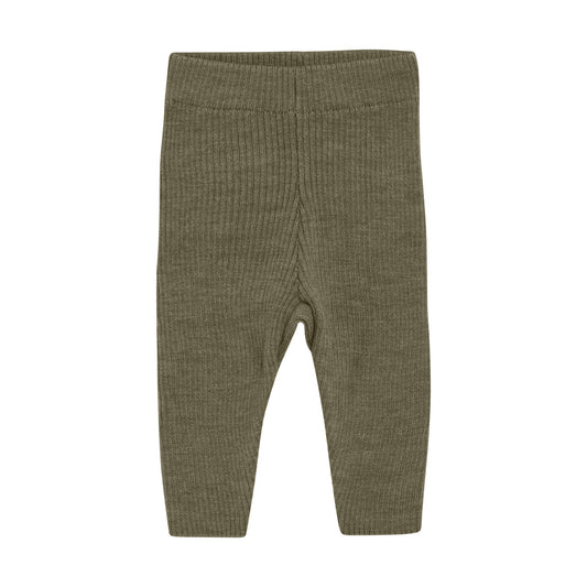 CeLaVi Wollleggings Merinowolle gerippt dusky green – jetzt kaufen