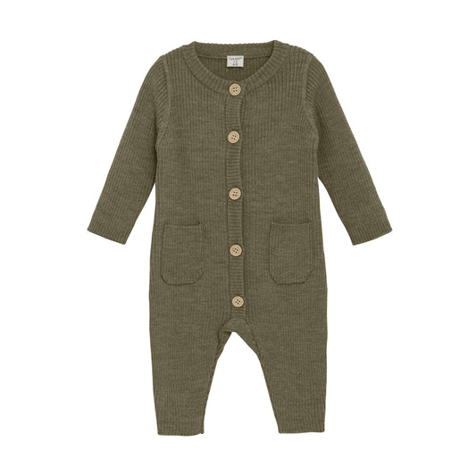 CeLaVi Strickanzug Merinowolle dusky green – jetzt kaufen