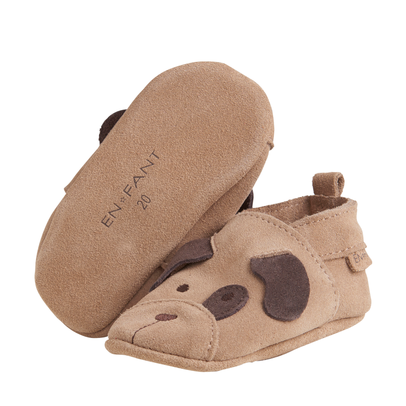 EN FANT Krabbelschuhe - Lederfinken - Hund – jetzt kaufen
