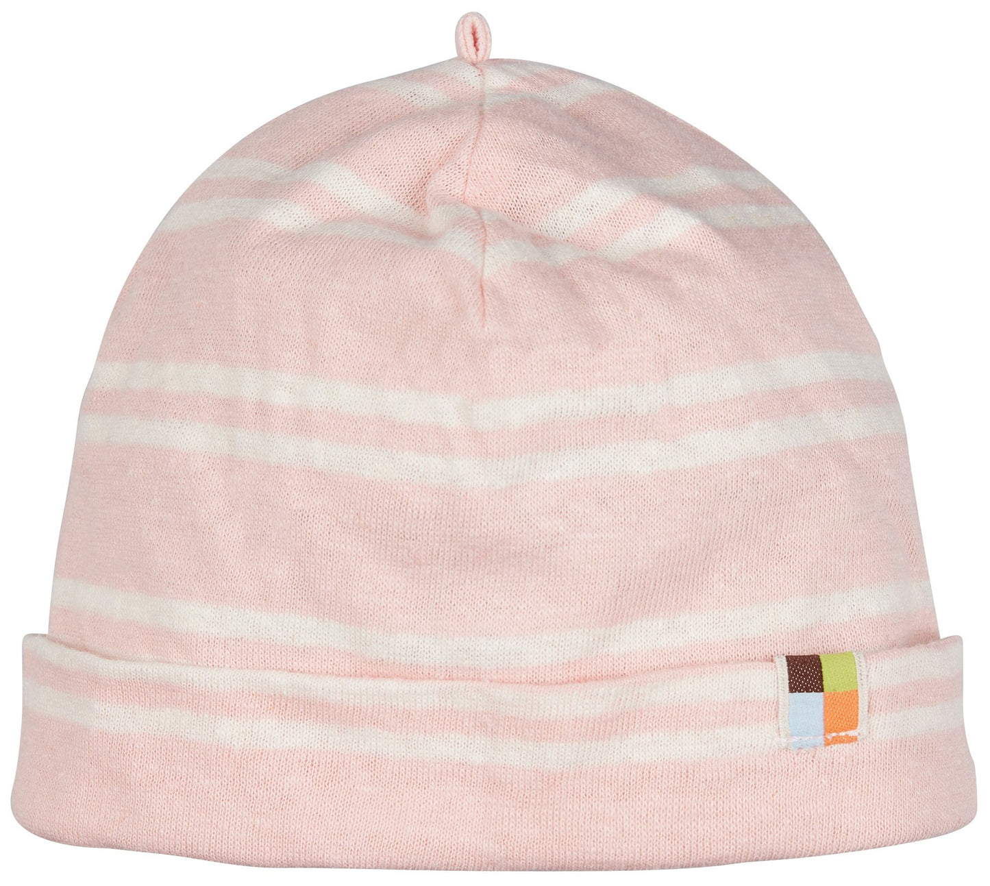 Loud and Proud Mütze Leinenmix - gestreift - rosé – jetzt kaufen