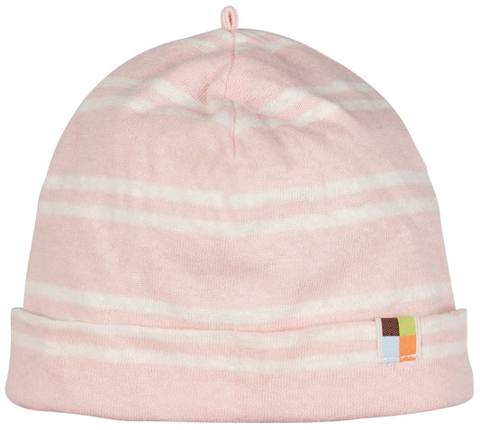 Loud and Proud Mütze Leinenmix - gestreift - rosé – jetzt kaufen