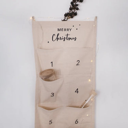 Eulenschnitt Adventskalender Merry Christmas 30cm – jetzt kaufen