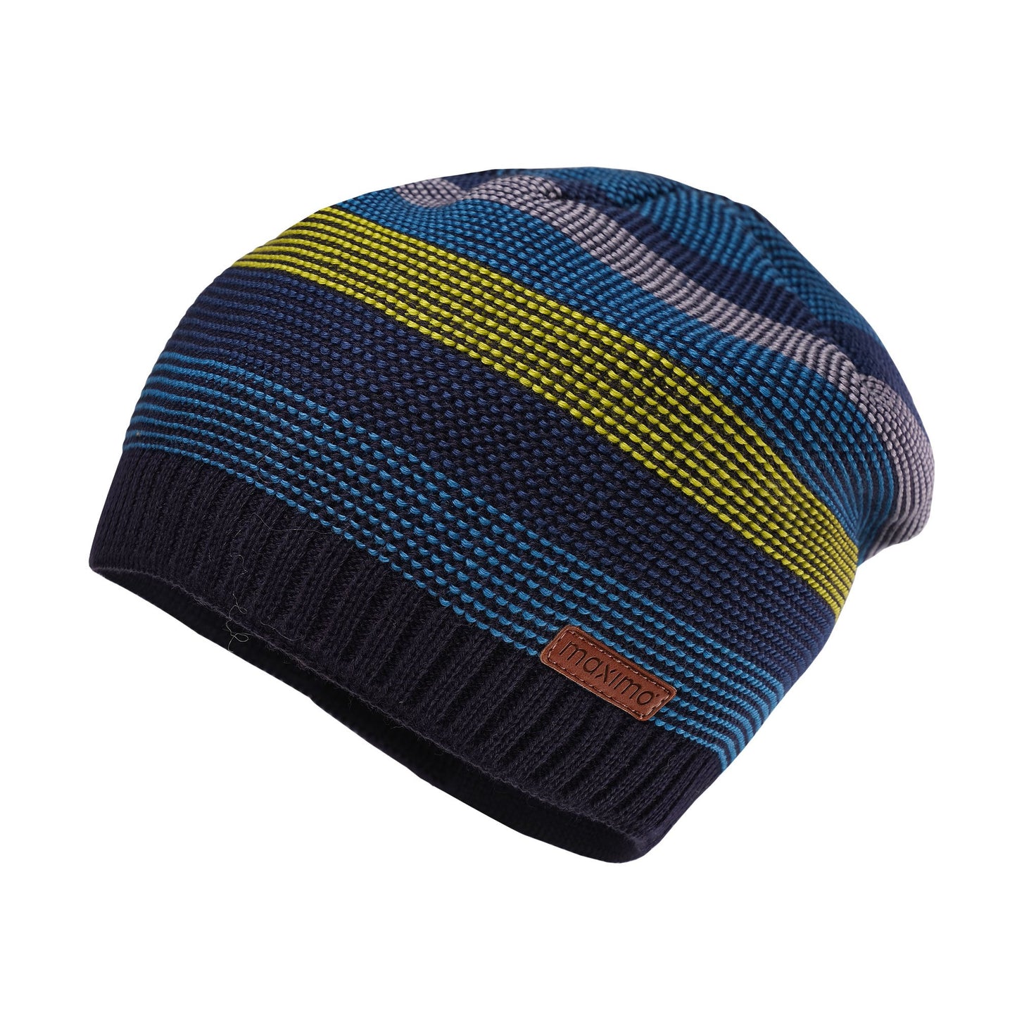 maximo Beanie mit Blockringel Baumwolle – jetzt kaufen