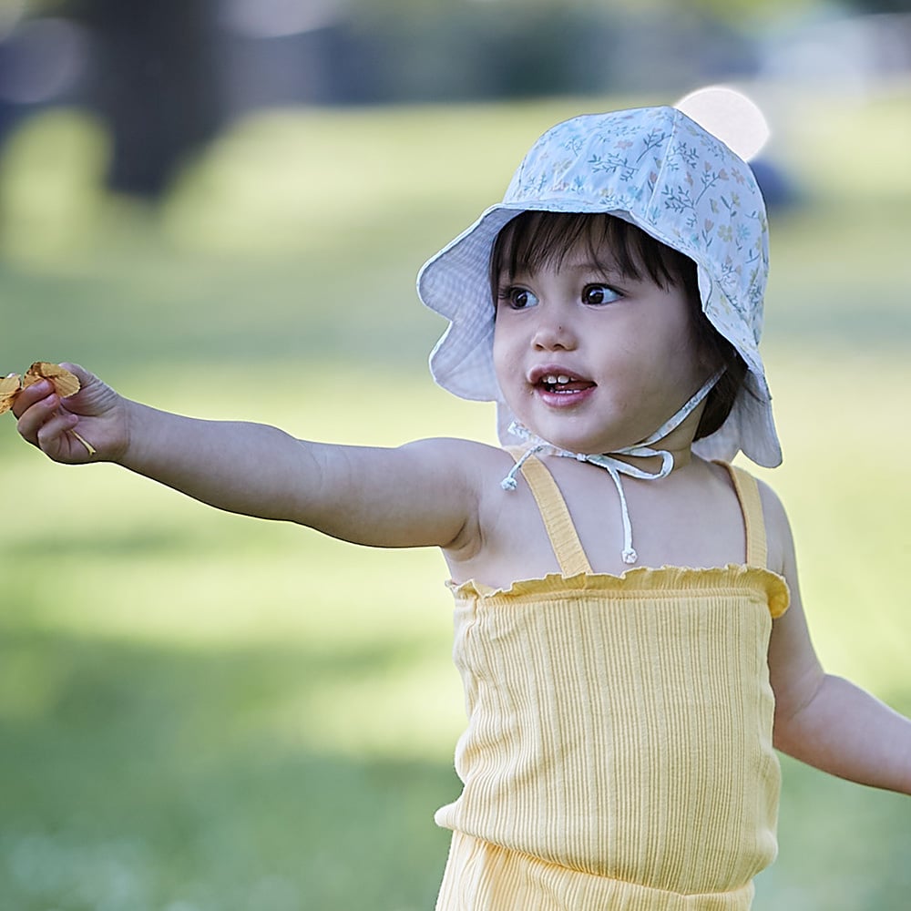 maximo  MINI GIRL-Flapper - Sonnenhut Bogenkrempe "Str – jetzt kaufen