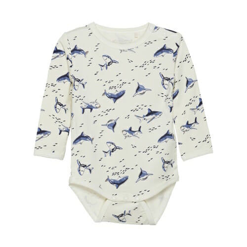 Minymo Body langarm Haifisch Bambusviskose inifinity – jetzt kaufen