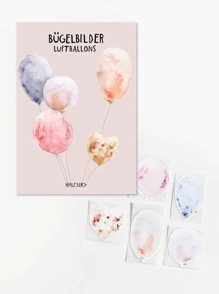 Halfbird Bügelbilder Set Luftballons – jetzt kaufen