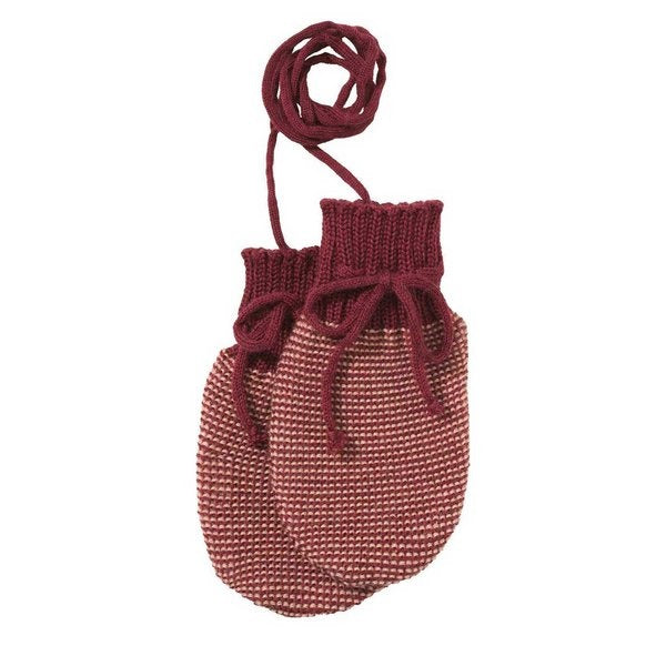 Disana disana Strick-Handschuhe / Fäustel cassis/rosé – jetzt kaufen