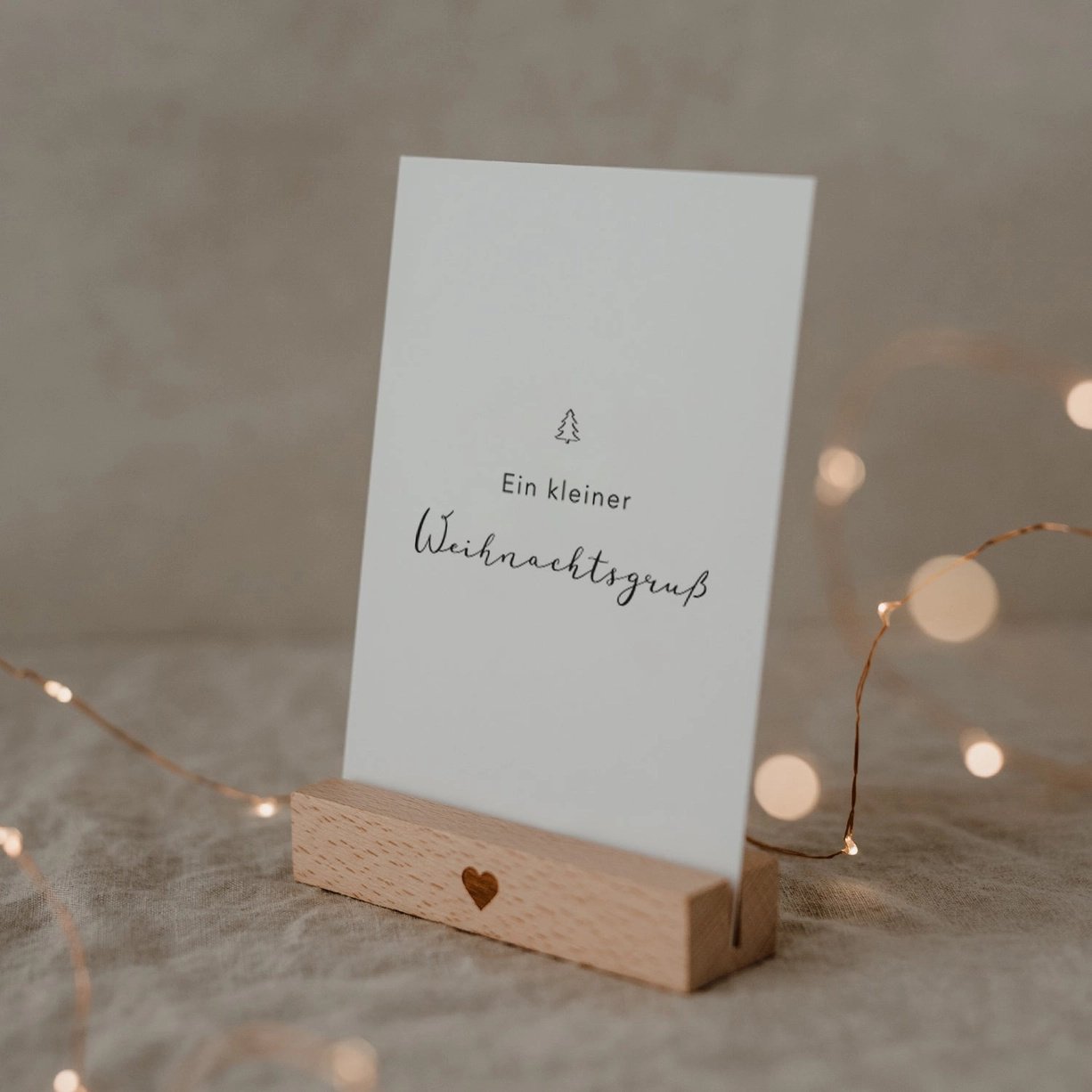 Eulenschnitt Eulenschnitt Karte - Ein kleiner Weihnach – jetzt kaufen