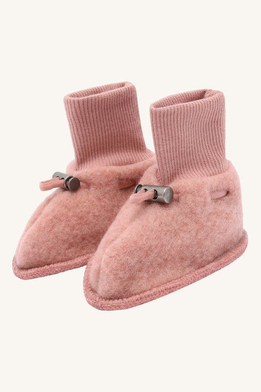 Hust and Claire Felice Babyschuhe Wollfleece ash rose – jetzt kaufen