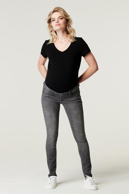 Noppies Skinny Umstandsjeans OTB - aged grey – jetzt kaufen