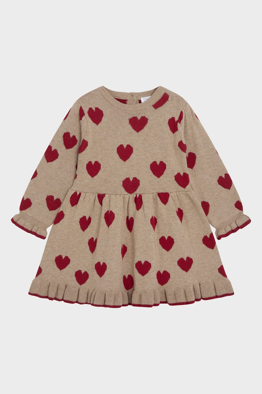 Hust and Claire Karina Strickkleid mit Herzen Biobaumw – jetzt kaufen
