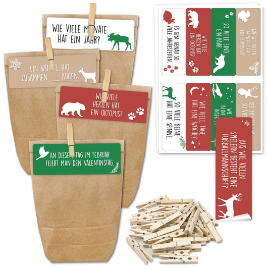 Papierdrachen Adventskalender – Kinderquiz – jetzt kaufen