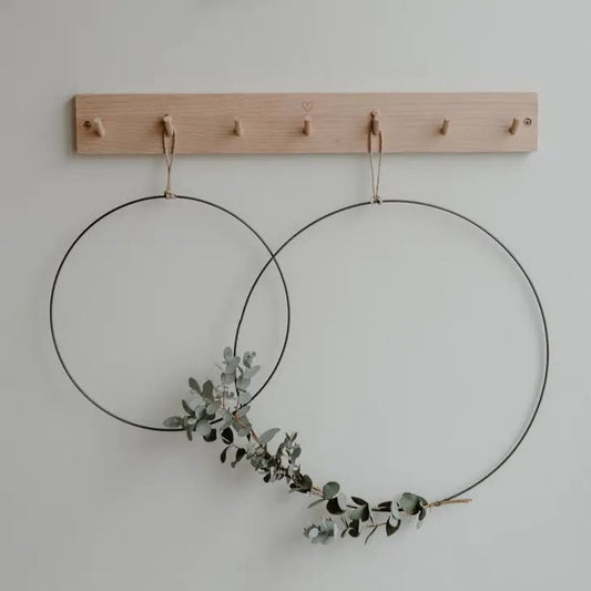 Eulenschnitt Metallkranz Kreis 2er Set – jetzt kaufen