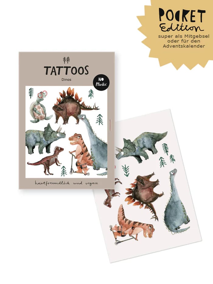 Halfbird  Tattoos "Dinos" | Pocket Edition – jetzt kaufen
