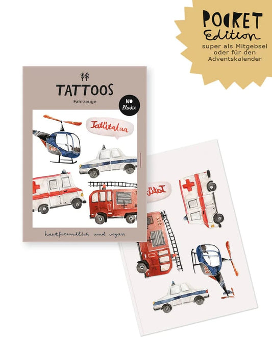 Halfbird  Tattoos "Fahrzeuge" | Pocket Edition – jetzt kaufen