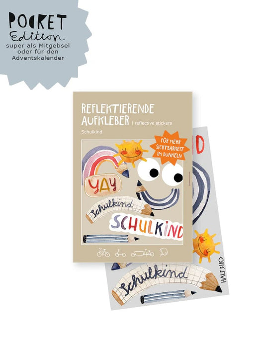 Halfbird   SET Reflektierende Aufkleber "Schulkind" | – jetzt kaufen