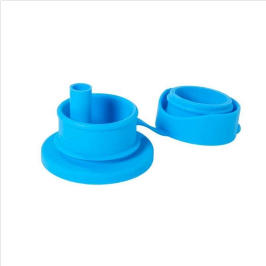 PURA PURA Big Mouth Sportaufsatz mit Strohhalm - aqua – jetzt kaufen