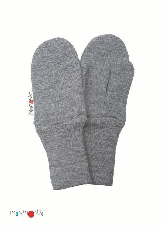 Manymonths Manymonths Woll-Handschuhe silver cloud – jetzt kaufen