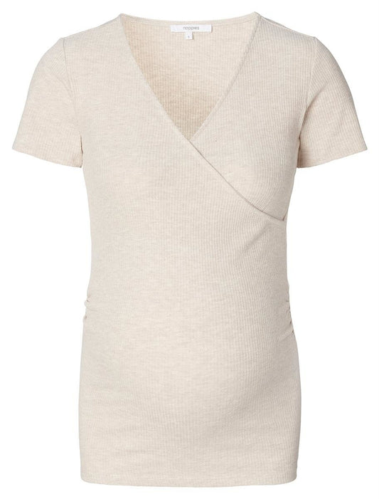 Noppies Stillshirt - Umstandsshirt - Anlo - oatmeal – jetzt kaufen