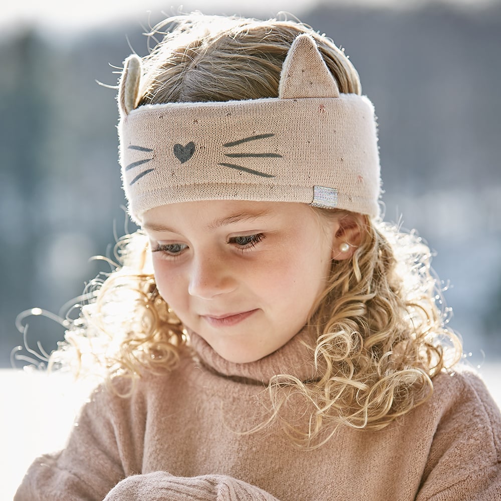 maximo Stirnband Katzenohren gefüttert - rosa – jetzt kaufen