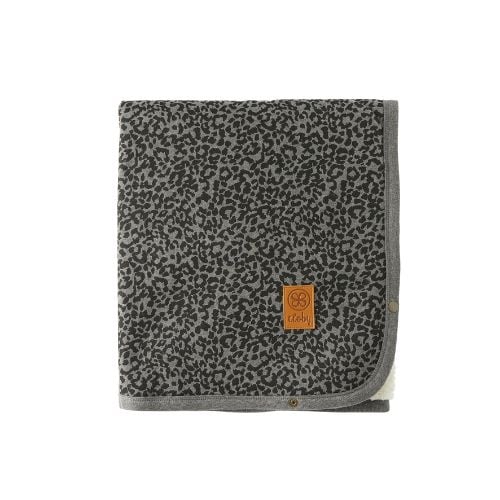 Cloby Teddydecke multifunktional Leopard Grey – jetzt kaufen