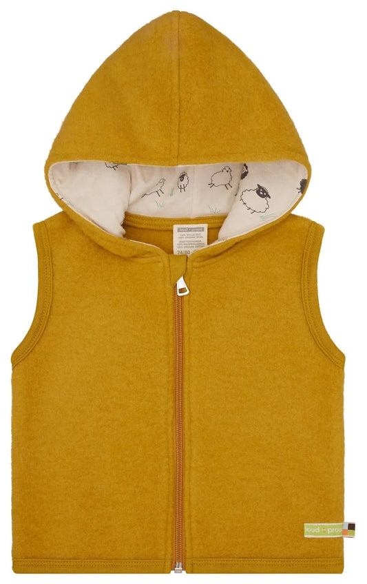 Loud and Proud Weste / Gilet Wollfleece mit Kapuze - S – jetzt kaufen